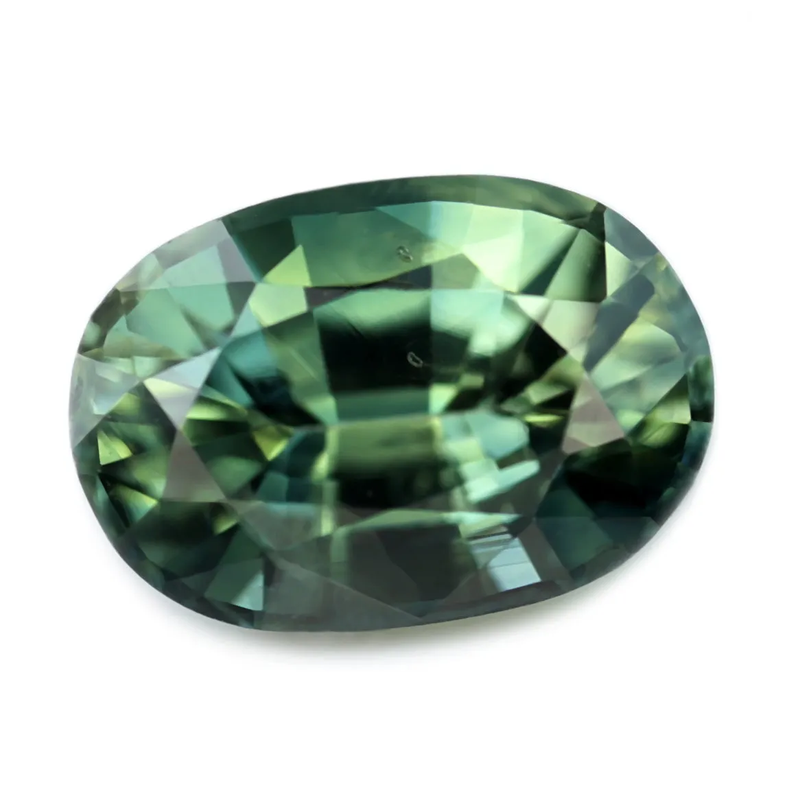 0.72ct Certified Natural Teal Sapphire