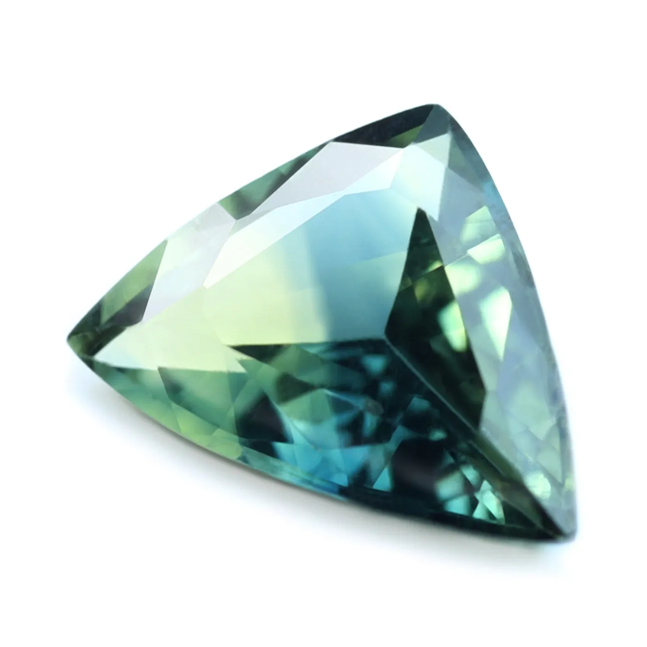 0.72ct Certified Natural Teal Sapphire