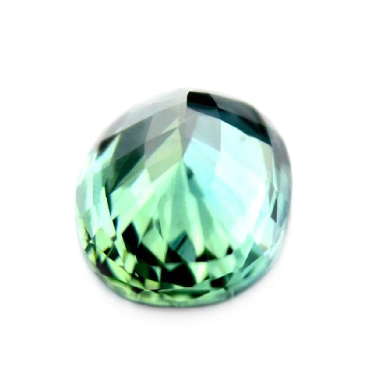 0.72ct Certified Natural Teal Sapphire