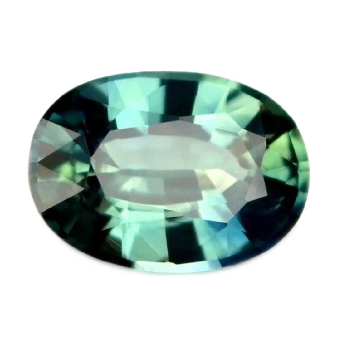 0.72ct Certified Natural Teal Sapphire