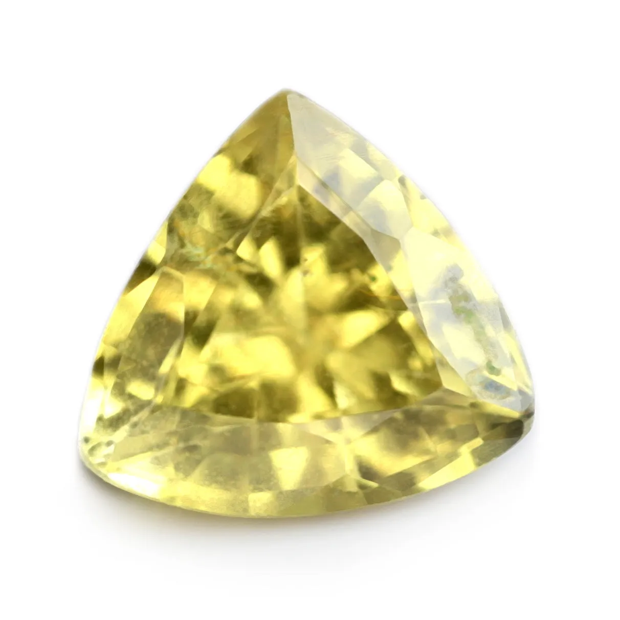 0.72ct Certified Natural Yellow Sapphire