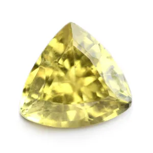 0.72ct Certified Natural Yellow Sapphire