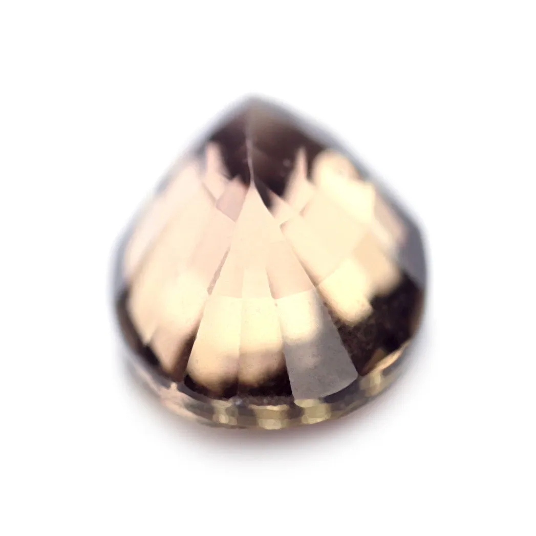0.73ct Certified Natural Champagne Sapphire