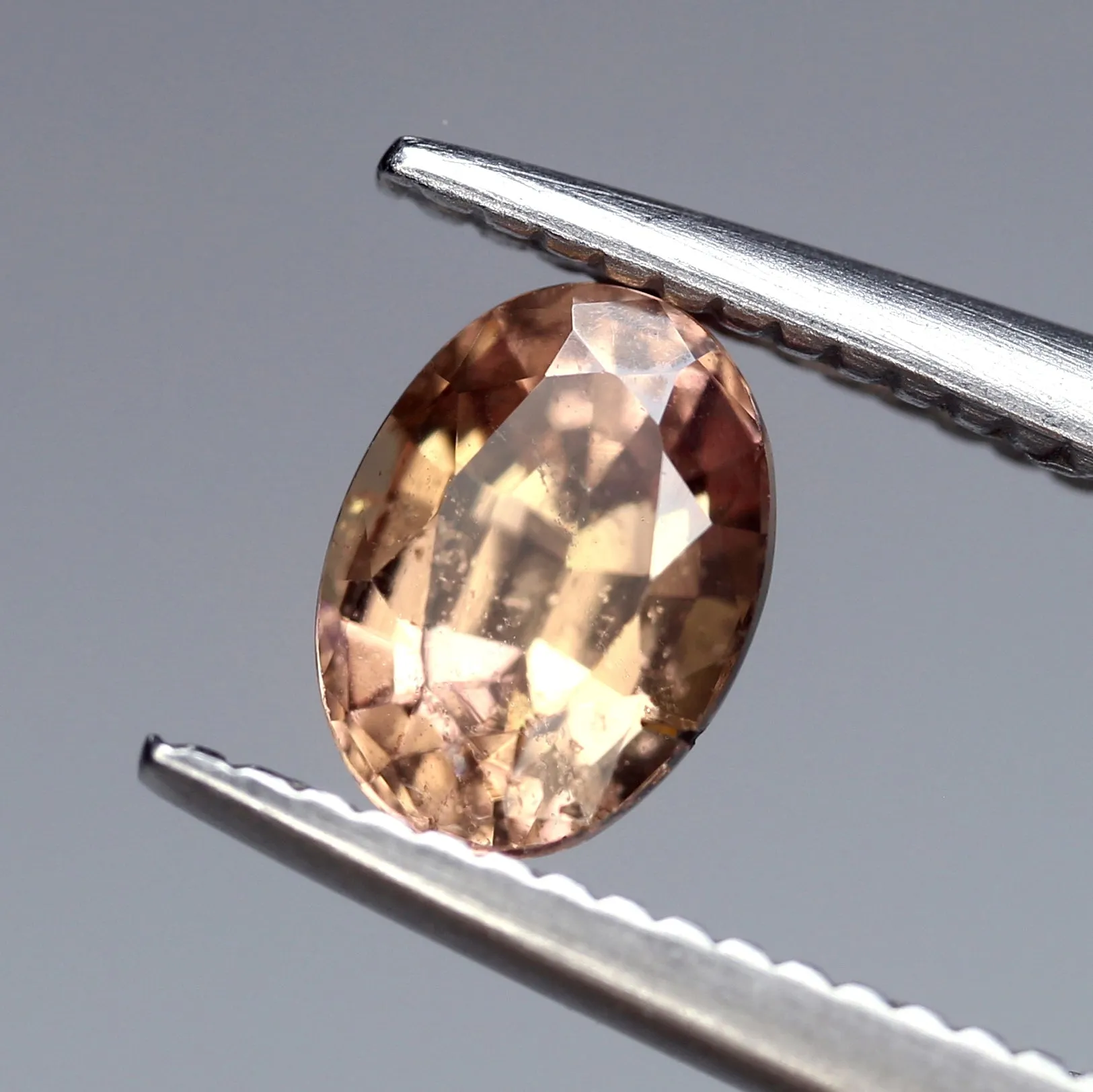 0.73ct Certified Natural Champagne Sapphire