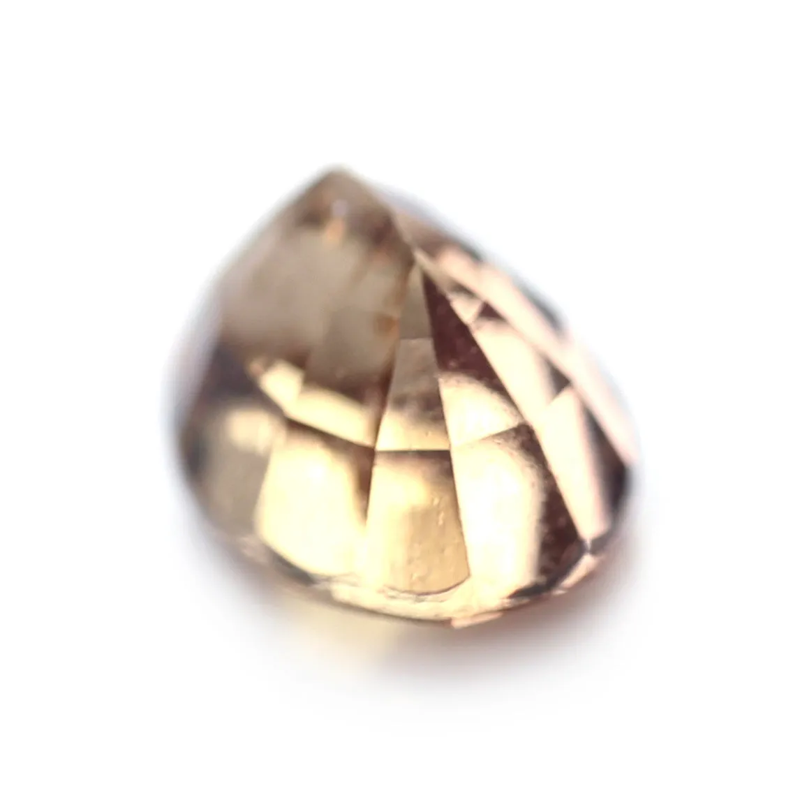0.73ct Certified Natural Champagne Sapphire