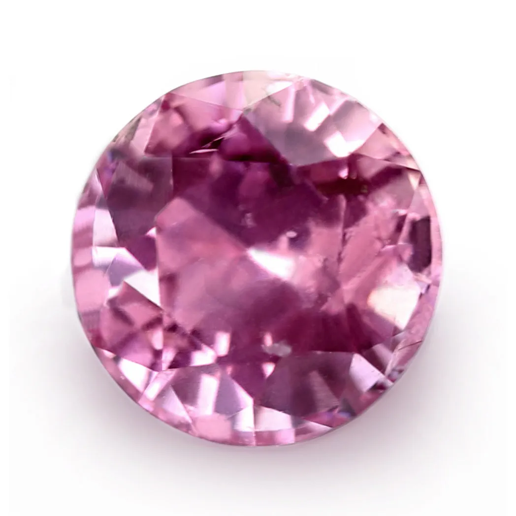 0.73ct Certified Natural Peach Sapphire