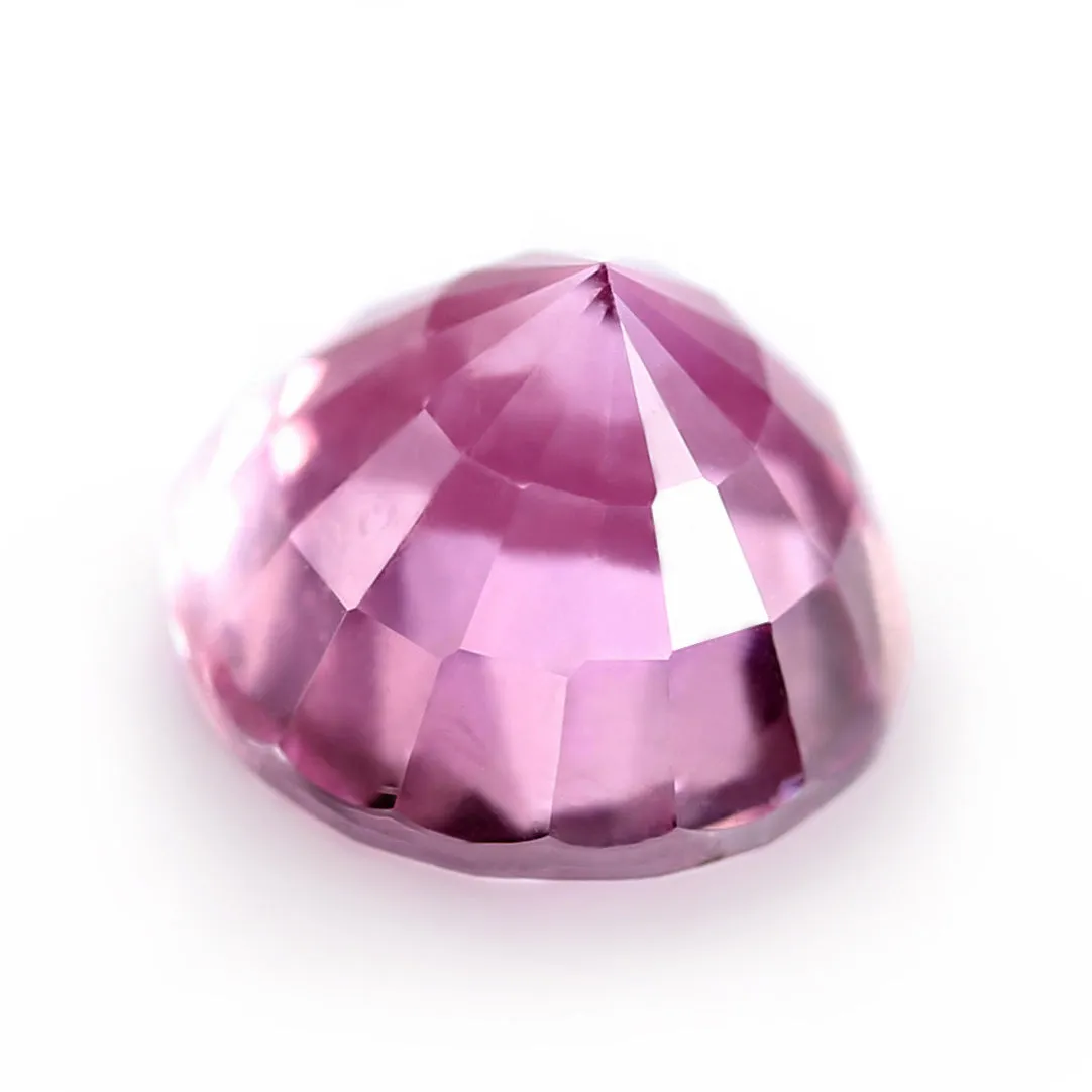 0.73ct Certified Natural Peach Sapphire