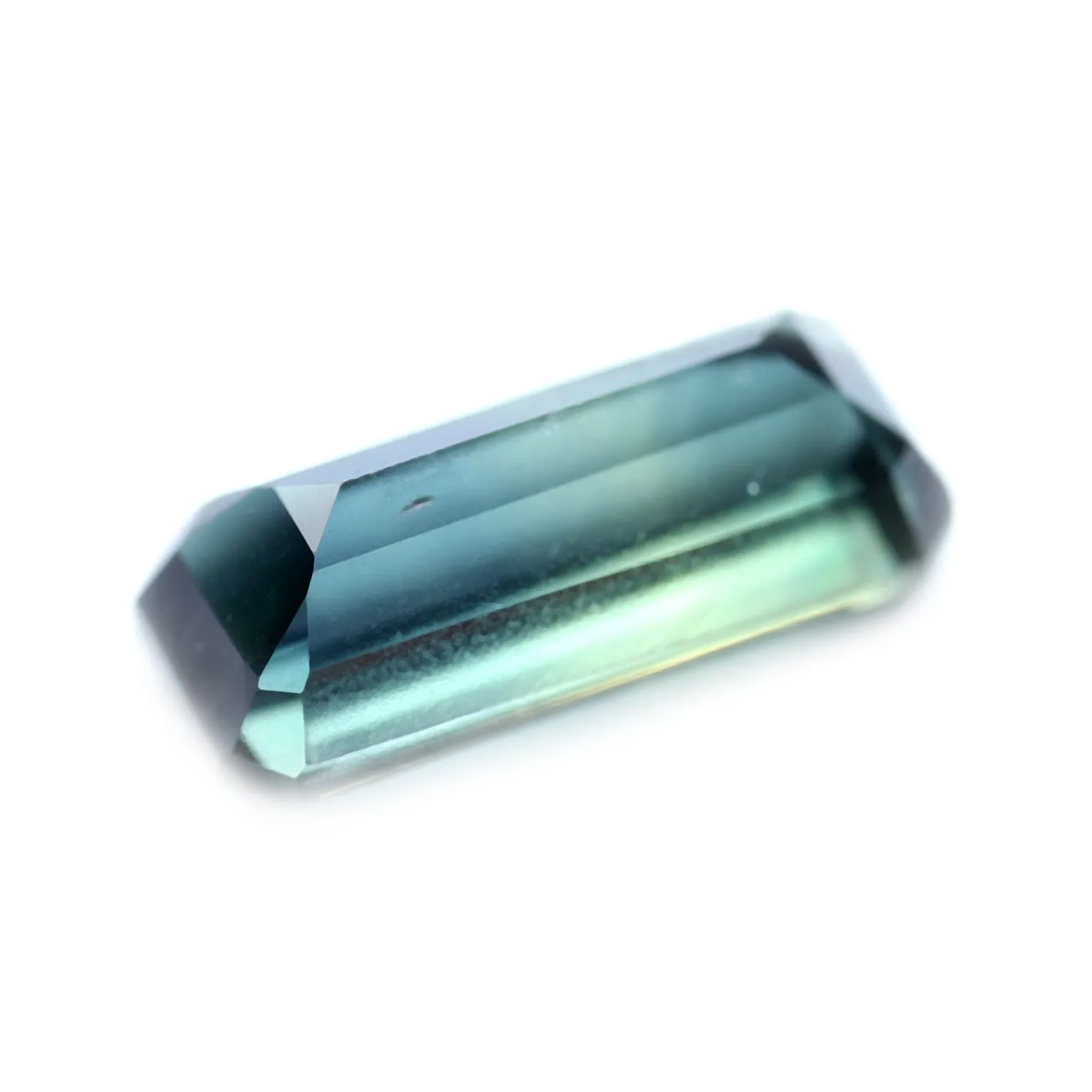 0.74ct Certified Natural Teal Sapphire