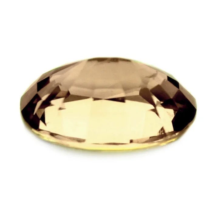 0.75ct Certified Natural Champagne Sapphire