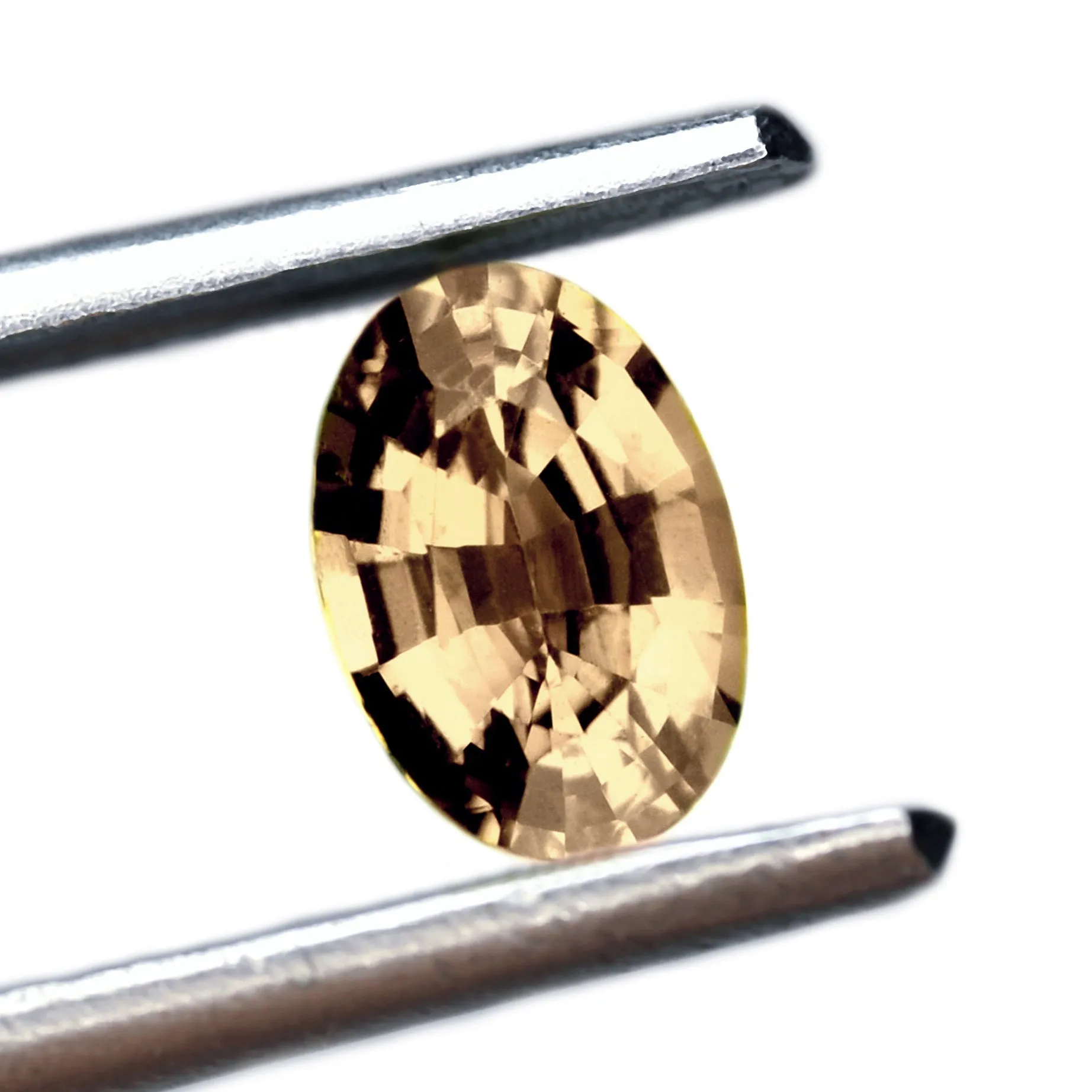 0.75ct Certified Natural Champagne Sapphire