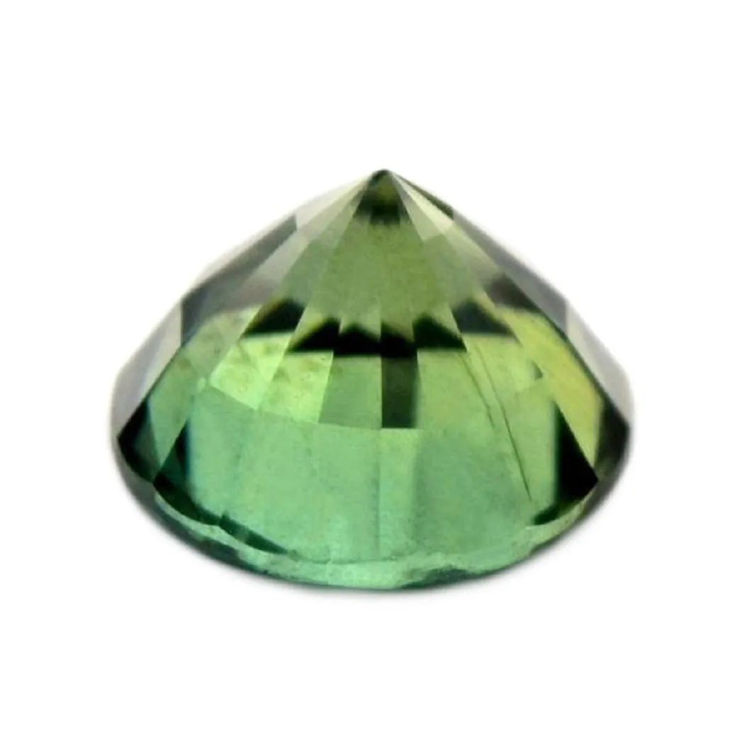 0.75ct Certified Natural Green Sapphire