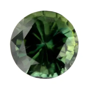 0.75ct Certified Natural Green Sapphire