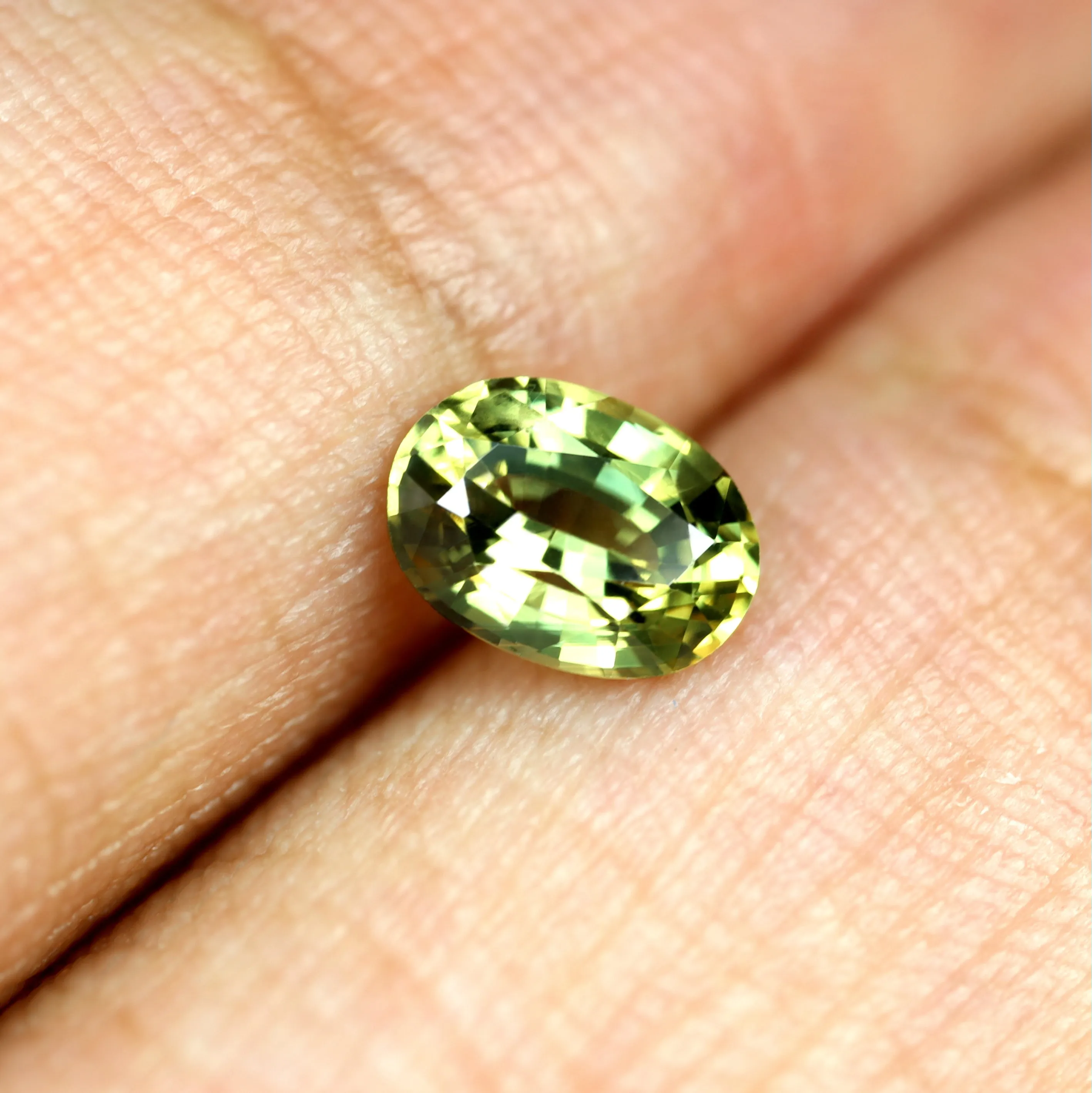 0.75ct Certified Natural Yellow Sapphire