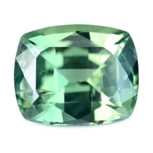 0.76ct Certified Natural Green Sapphire