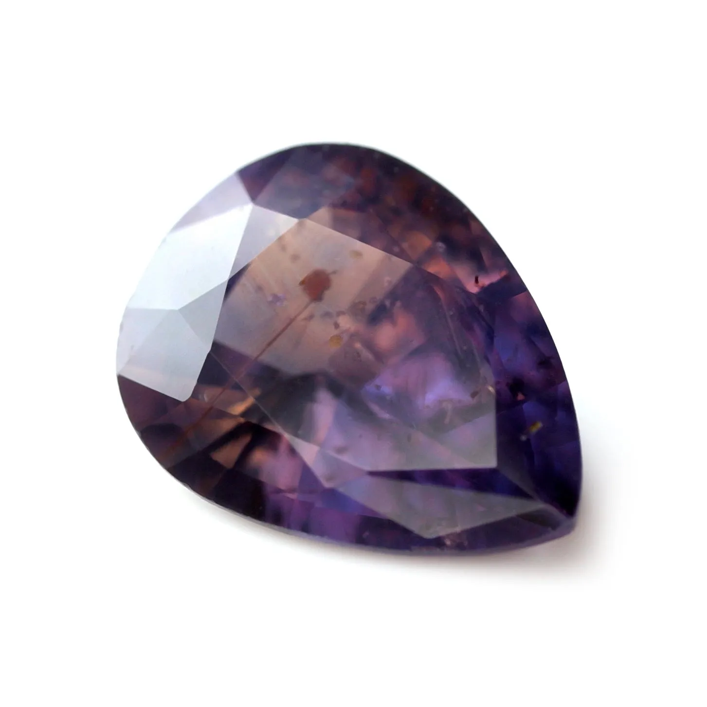 0.76ct Certified Natural Multicolor Sapphire