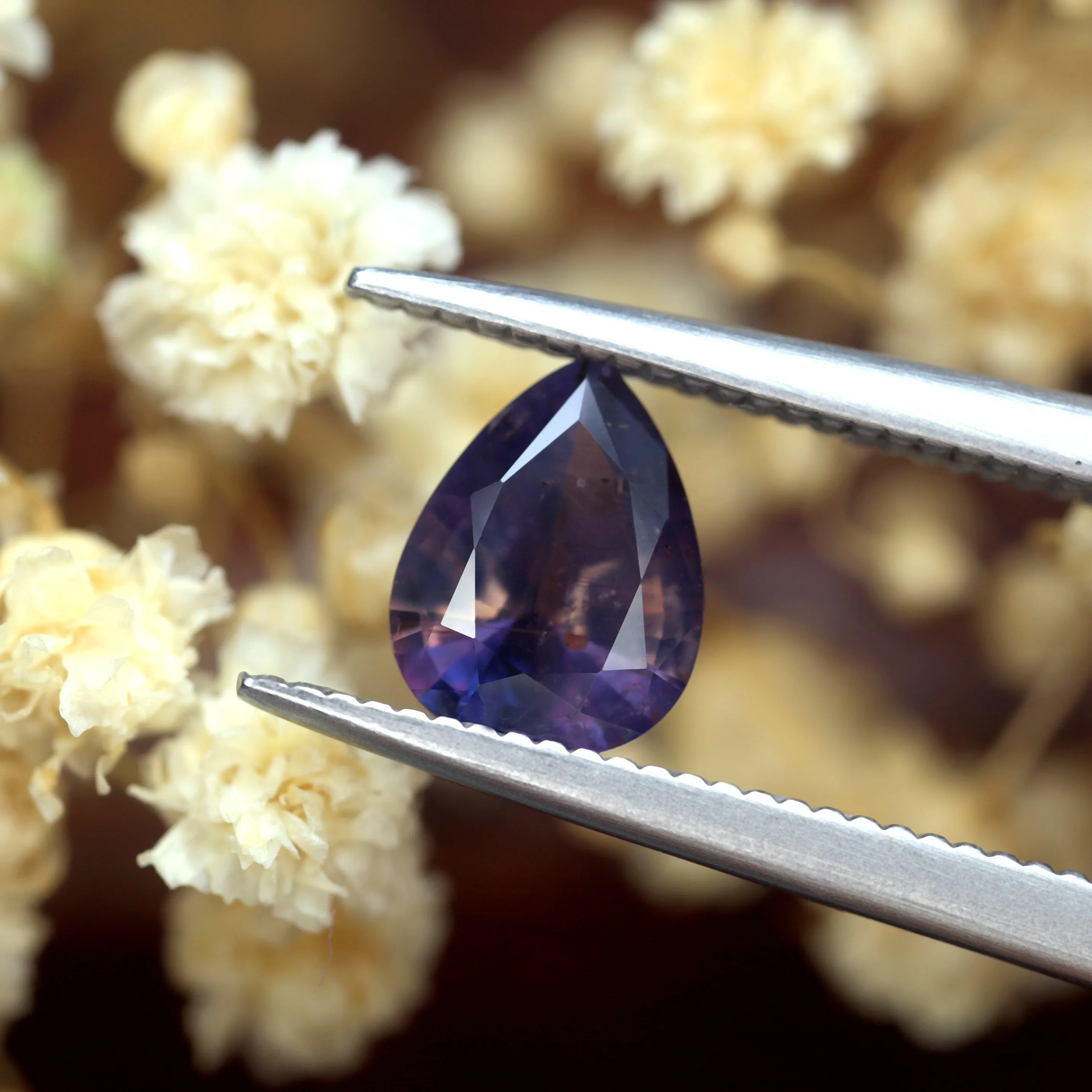 0.76ct Certified Natural Multicolor Sapphire