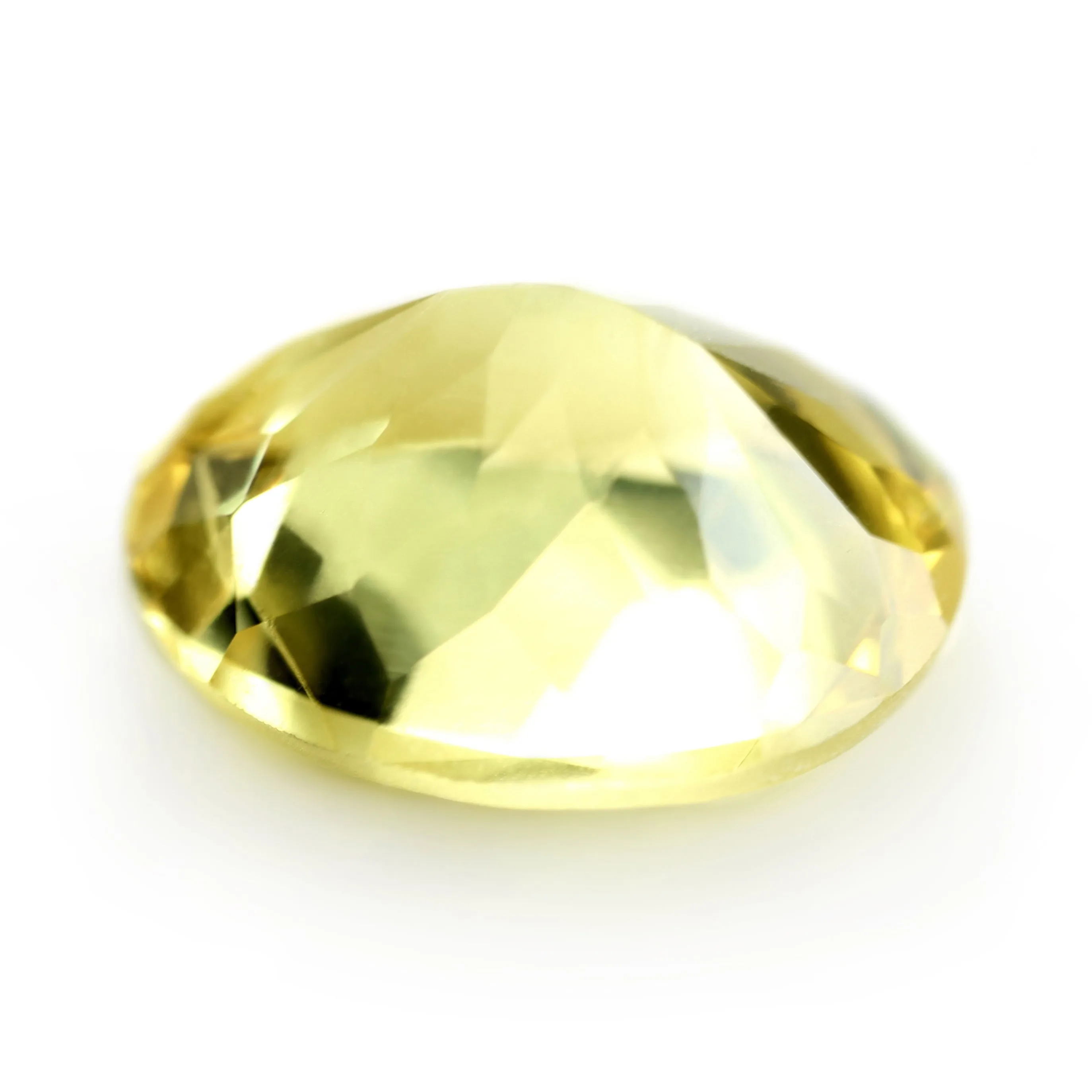 0.76ct Certified Natural Yellow Sapphire