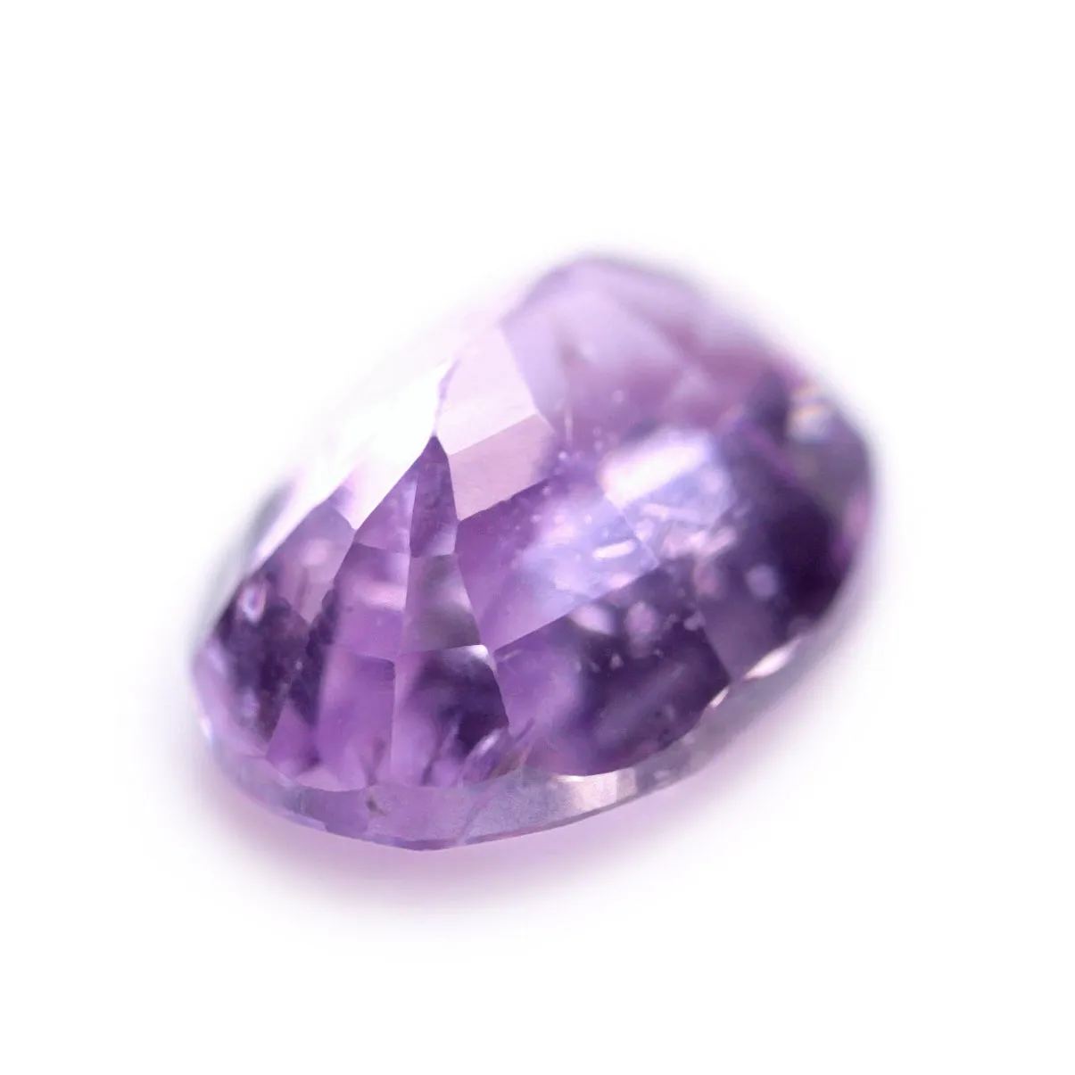 0.77ct Certified Natural Lavender Sapphire