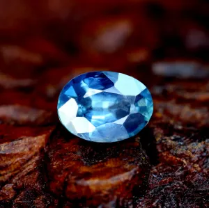 0.78ct Certified Natural Blue Sapphire