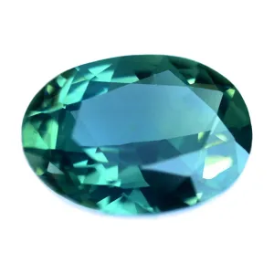 0.78ct Certified Natural Teal Sapphire