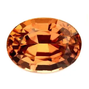 0.79ct Certified Natural Champagne Sapphire