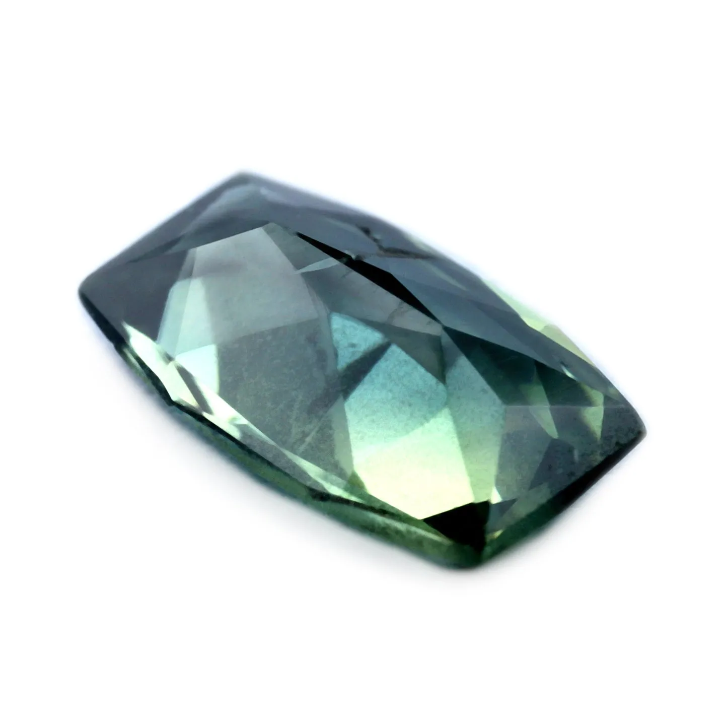 0.79ct Certified Natural Teal Sapphire