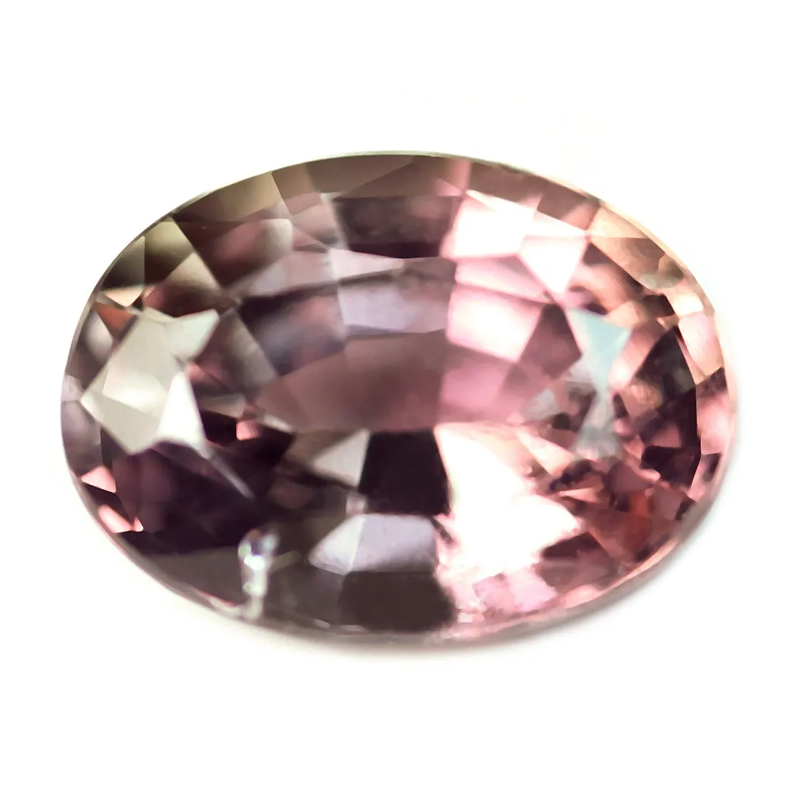 0.80ct Certified Natural Peach Sapphire