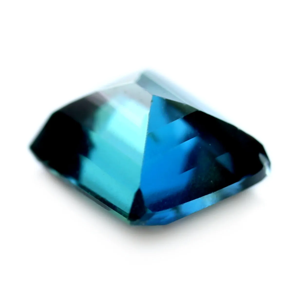 0.80ct Certified Natural Teal Sapphire