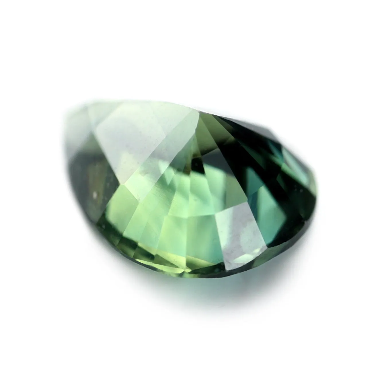 0.80ct Certified Natural Teal Sapphire