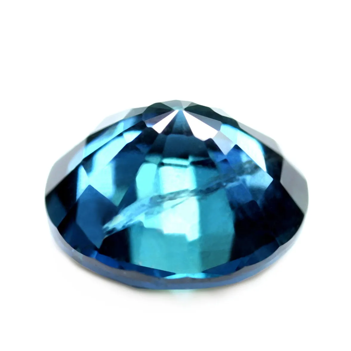 0.80ct Certified Natural Teal Sapphire
