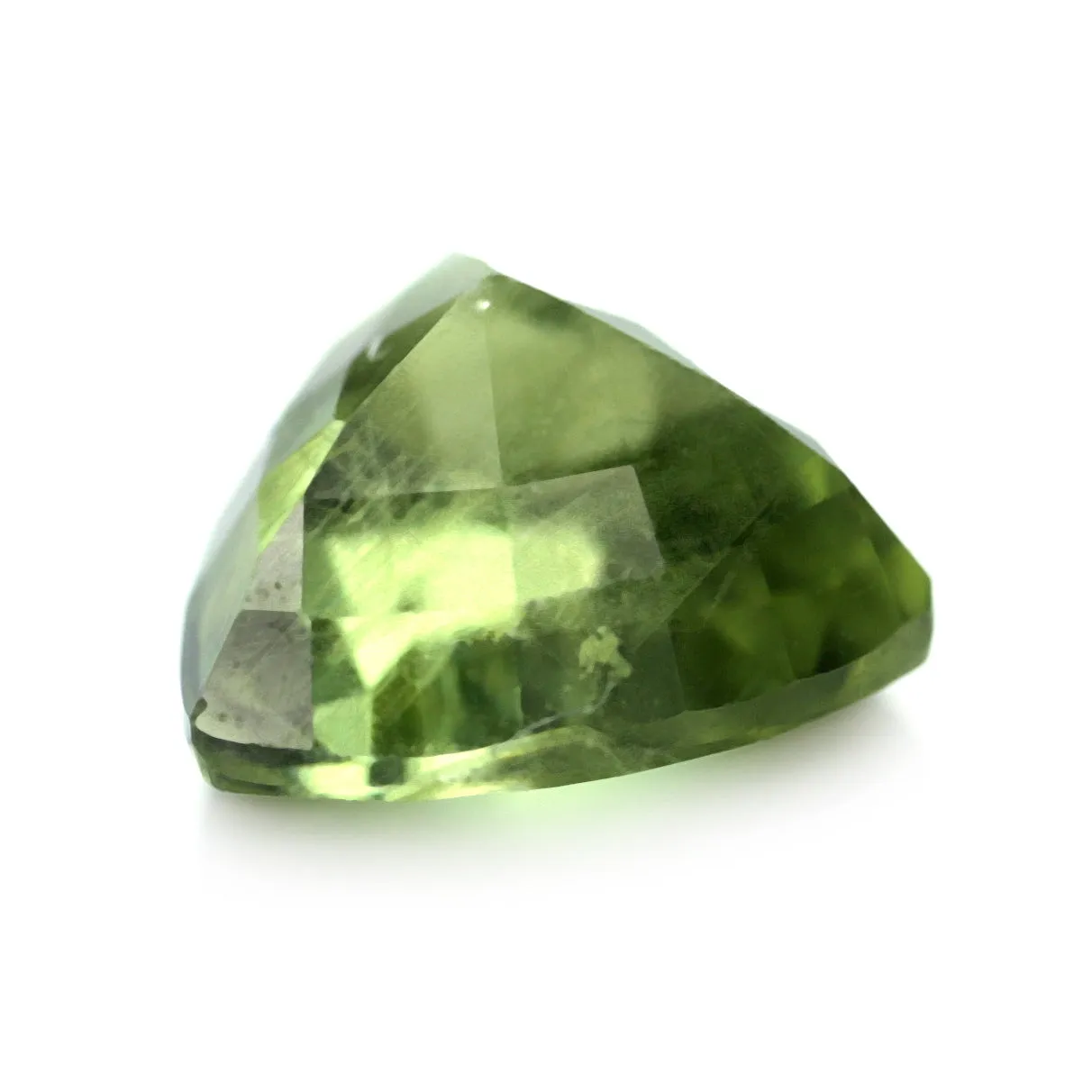 0.81ct Certified Natural Green Sapphire