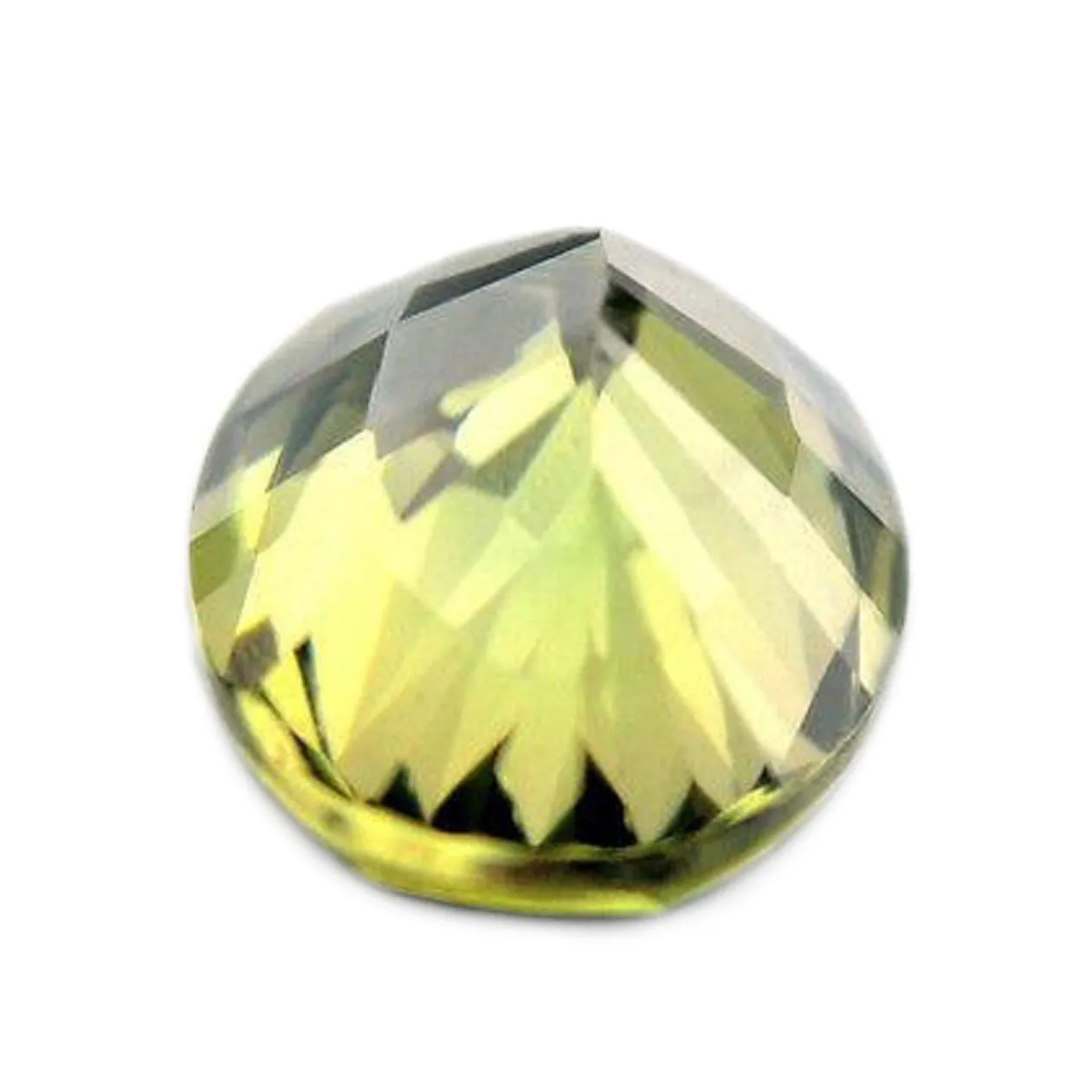 0.81ct Certified Natural Green Sapphire
