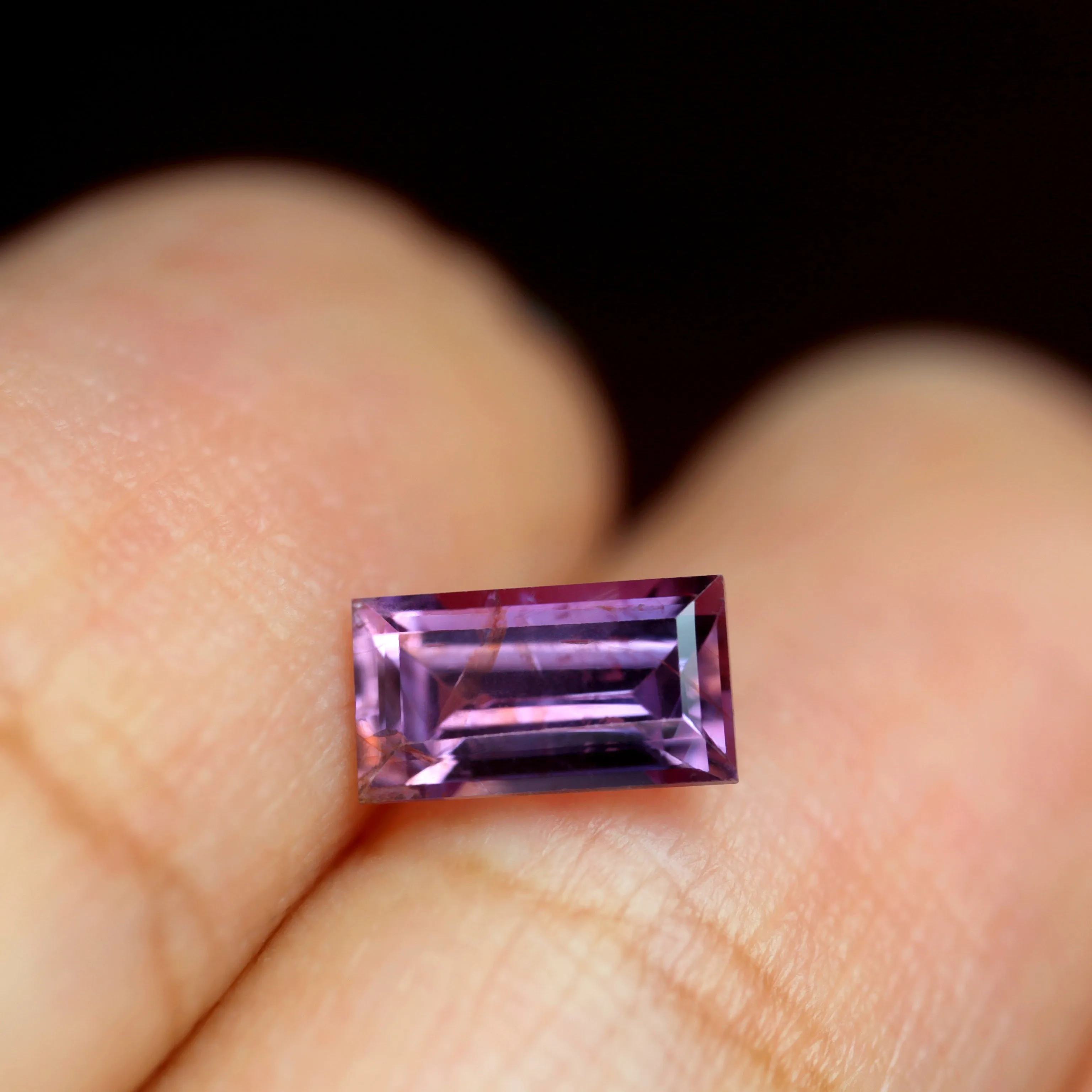 0.81ct Certified Natural Purple Sapphire