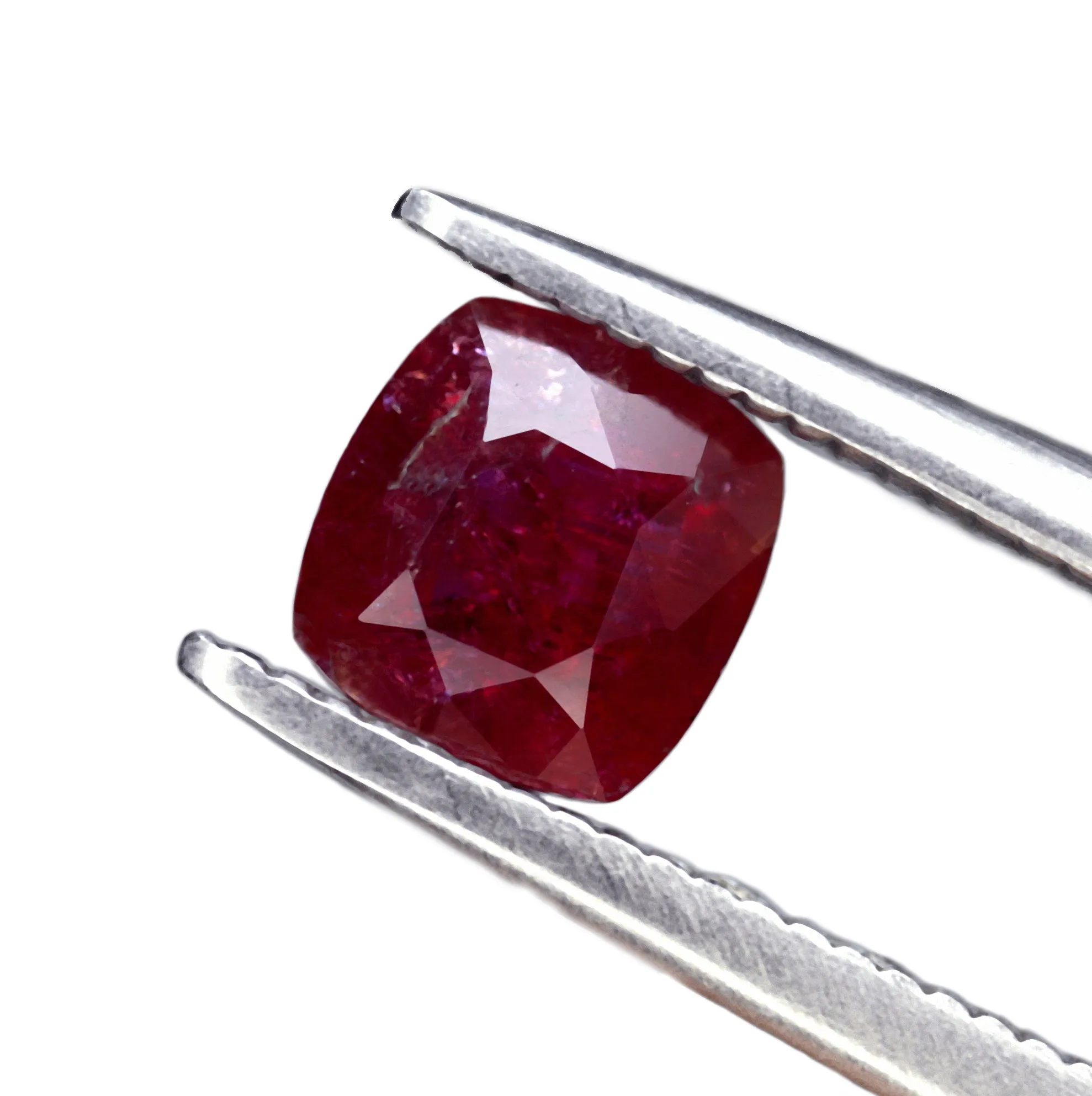 0.81ct Certified Natural Red Color Ruby