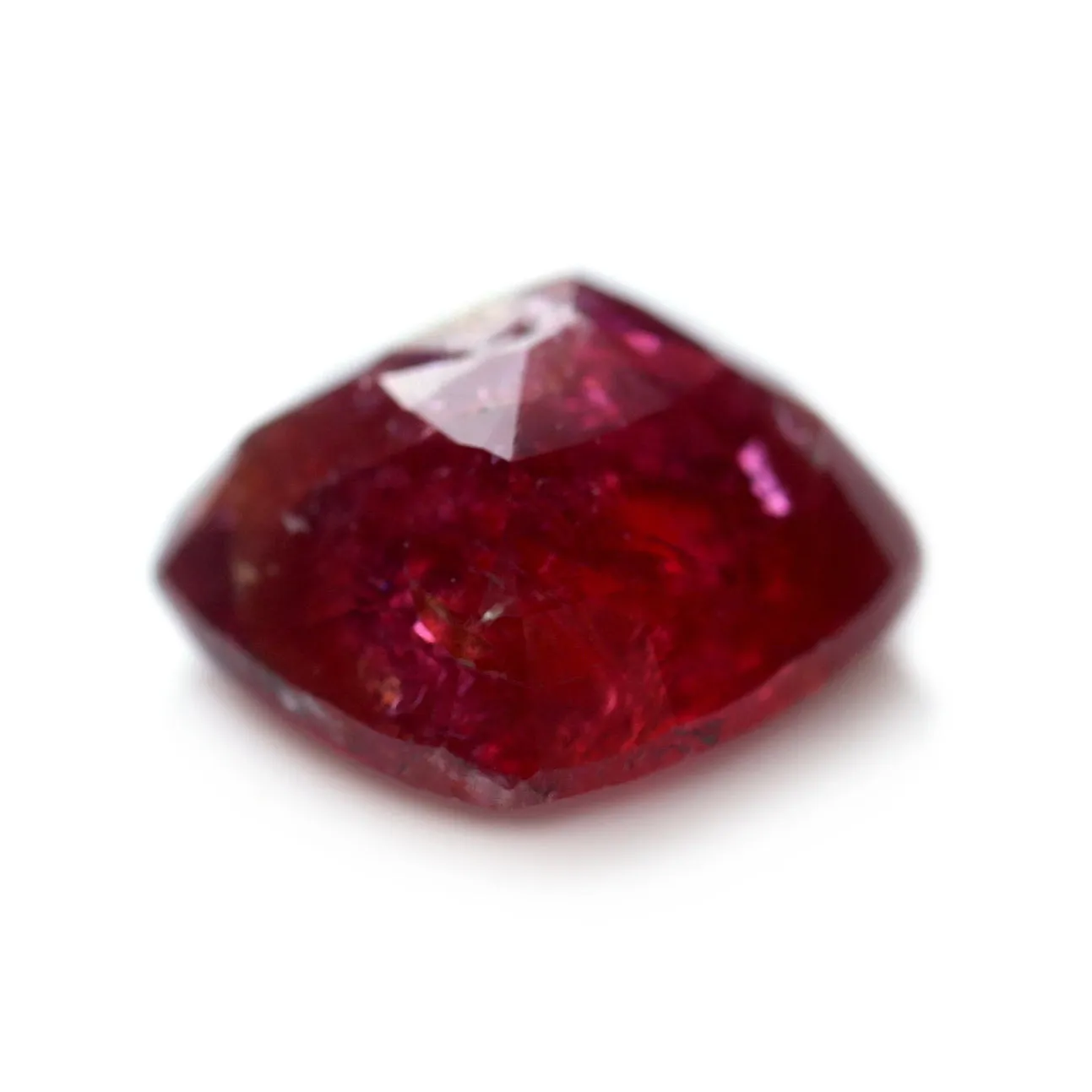 0.81ct Certified Natural Red Color Ruby