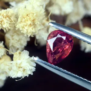 0.81ct Certified Natural Red Color Ruby