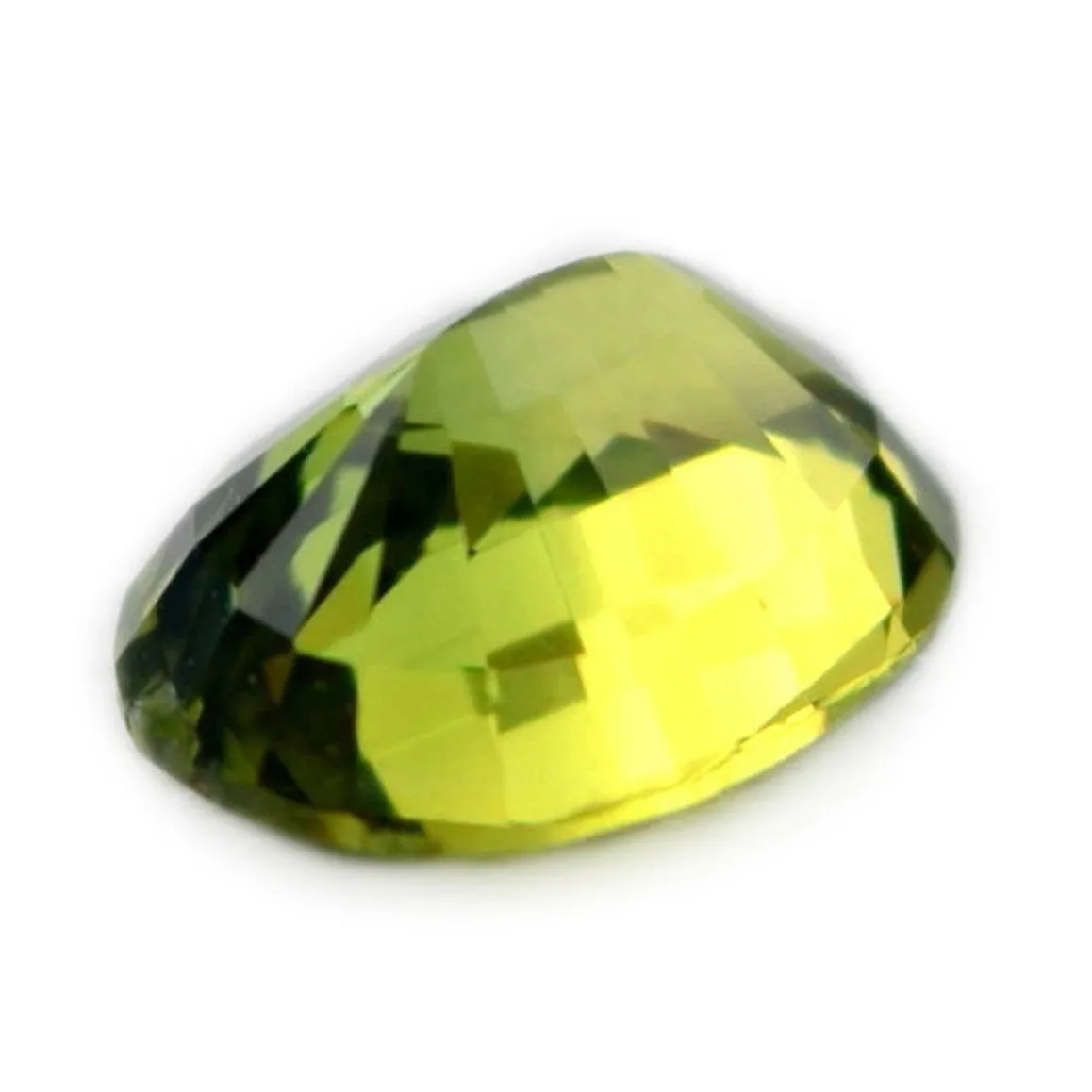 0.82ct Certified Natural Green Sapphire