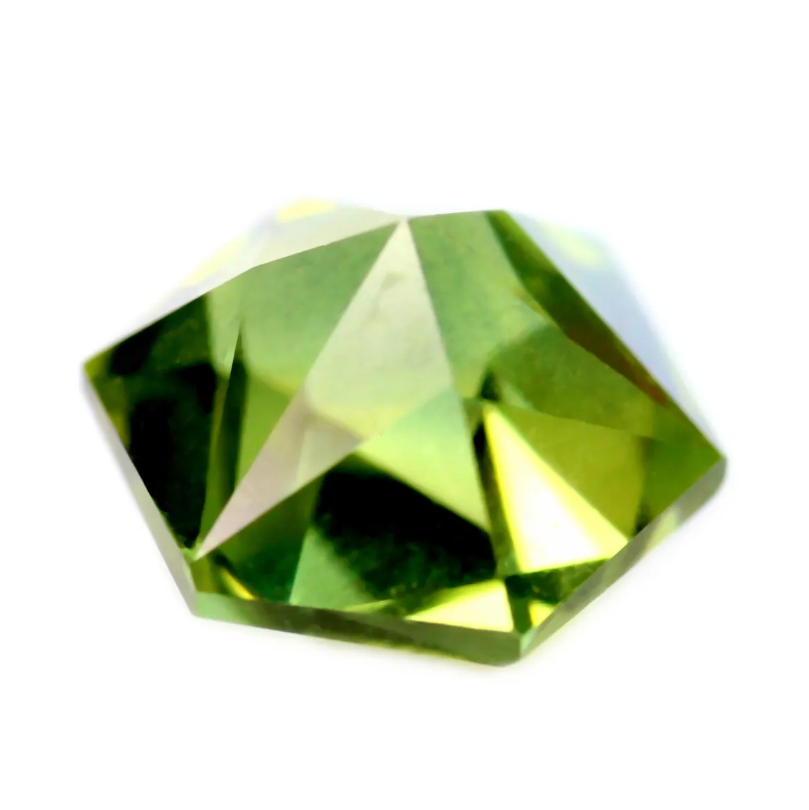 0.82ct Certified Natural Green Sapphire