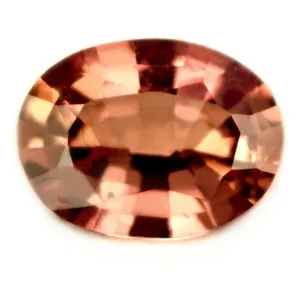 0.82ct Certified Natural Peach Sapphire