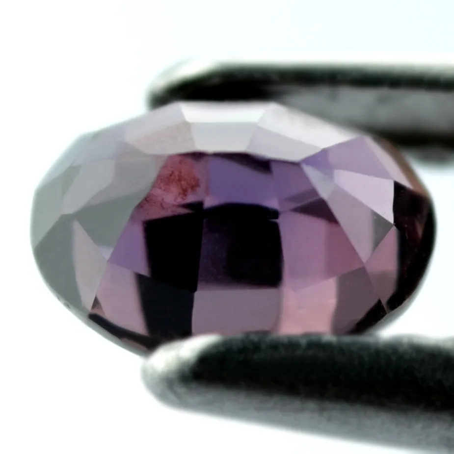 0.83 ct Certified Natural Purple Sapphire