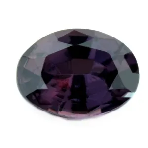 0.83 ct Certified Natural Purple Sapphire