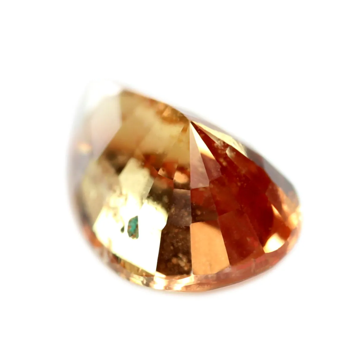 0.83ct Certified Natural Orange Sapphire