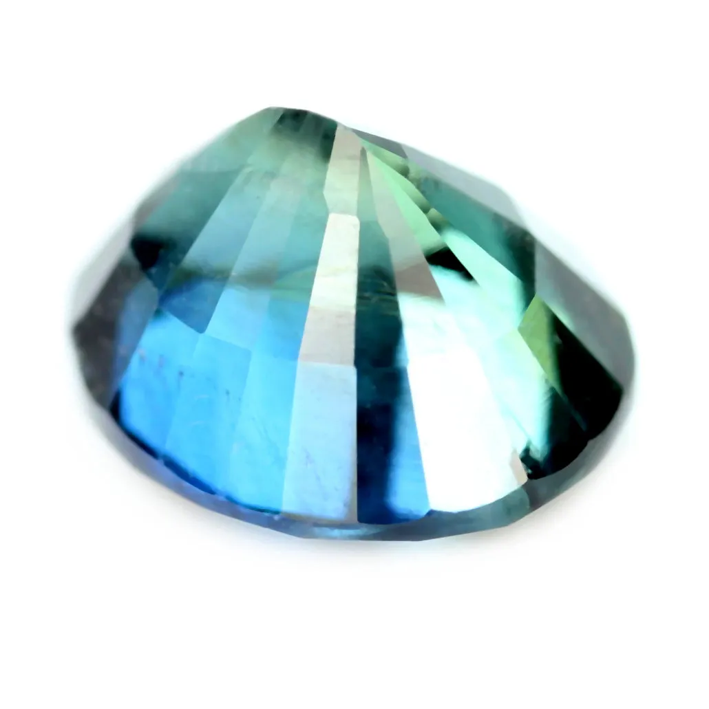 0.83ct Certified Natural Teal Sapphire