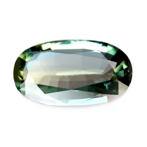 0.84ct Certified Natural Green Sapphire