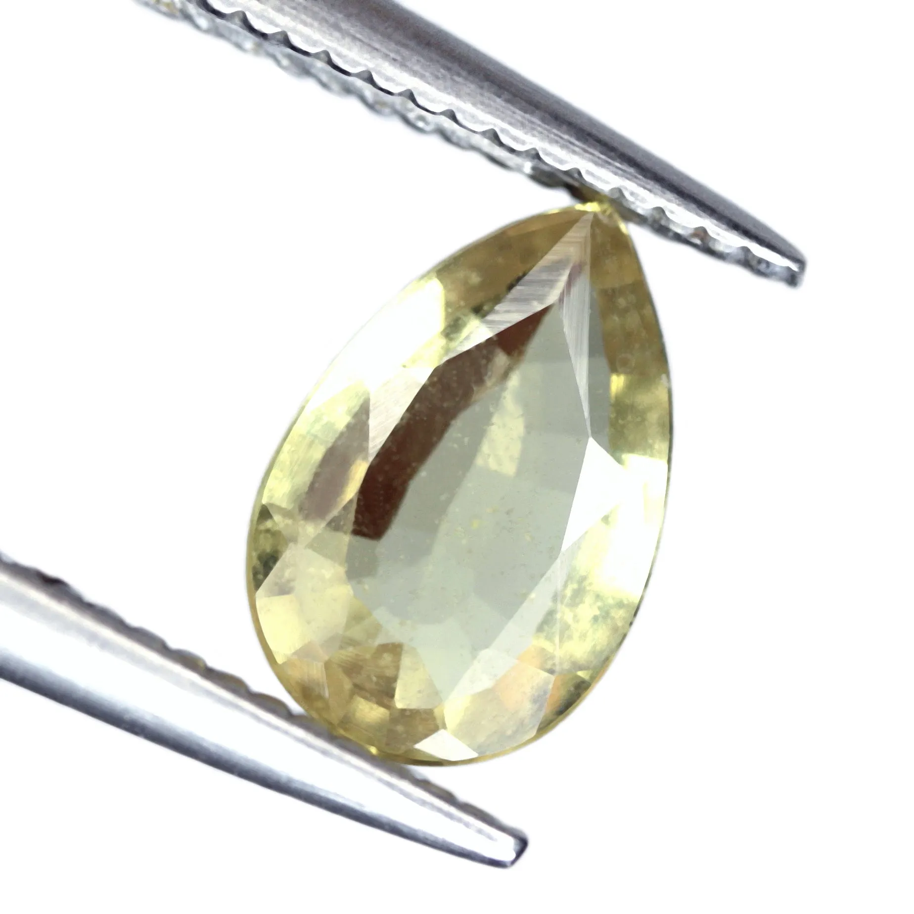 0.84ct Certified Natural Yellow Sapphire