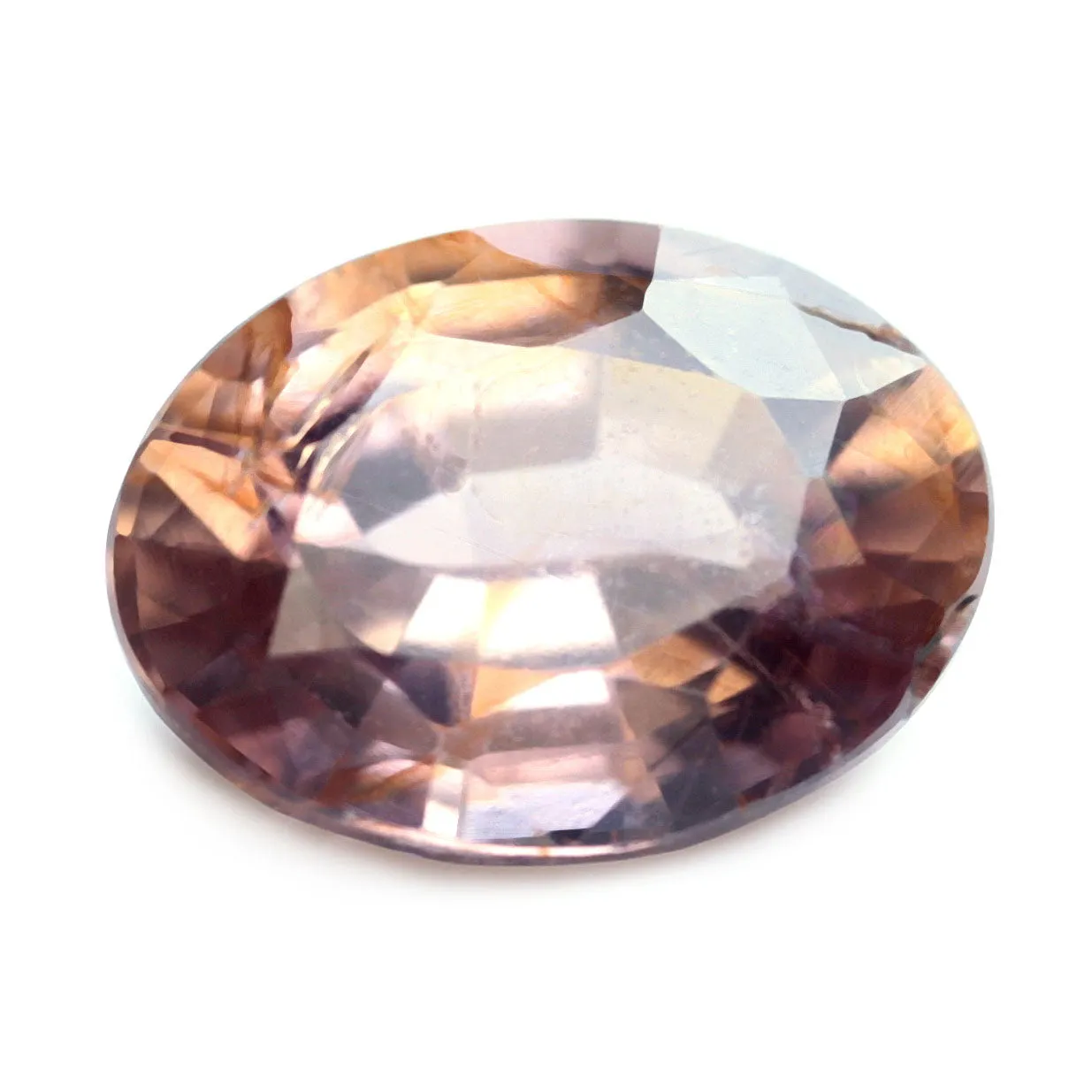 0.85ct Certified Natural Peach Sapphire