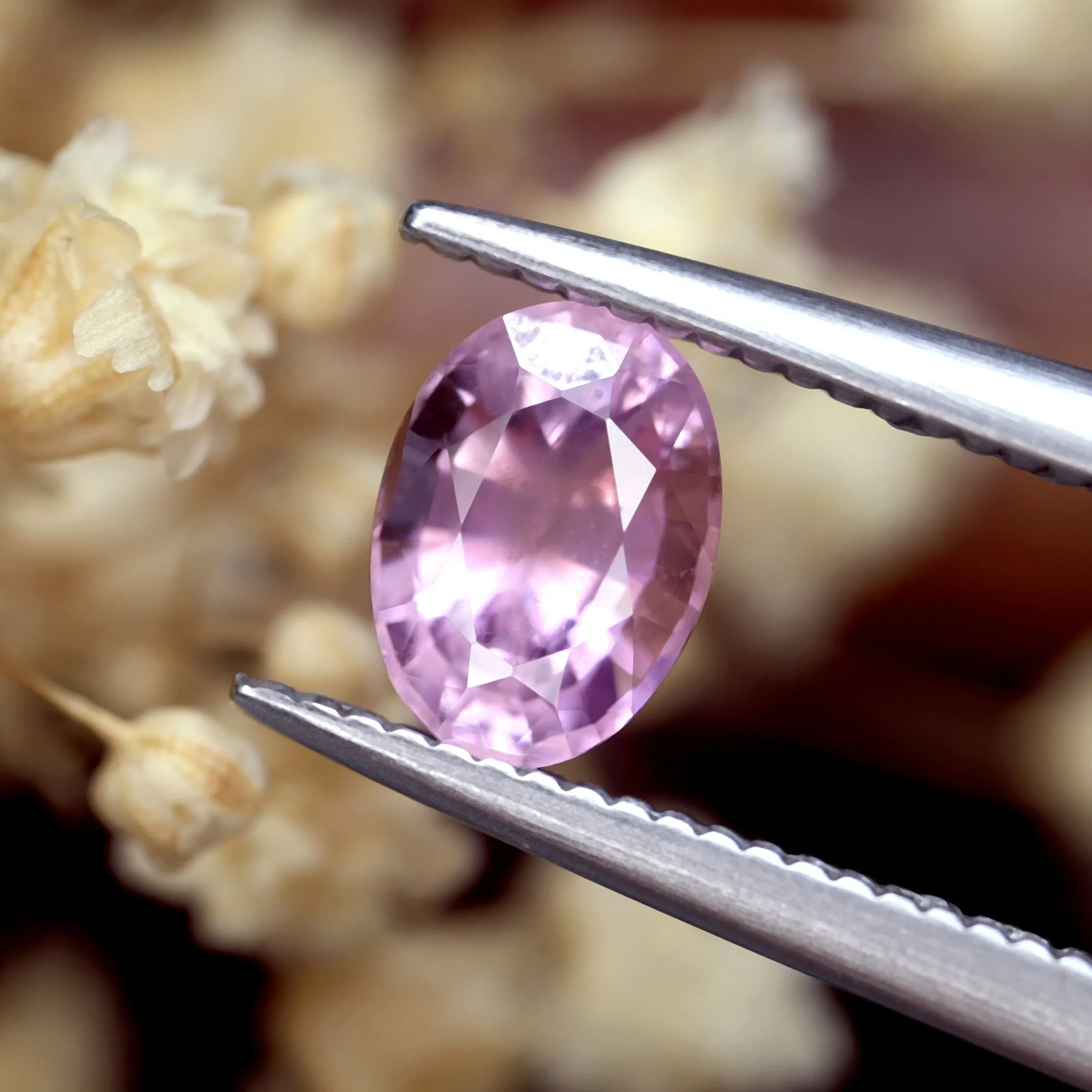 0.85ct Certified Natural Pink Sapphire