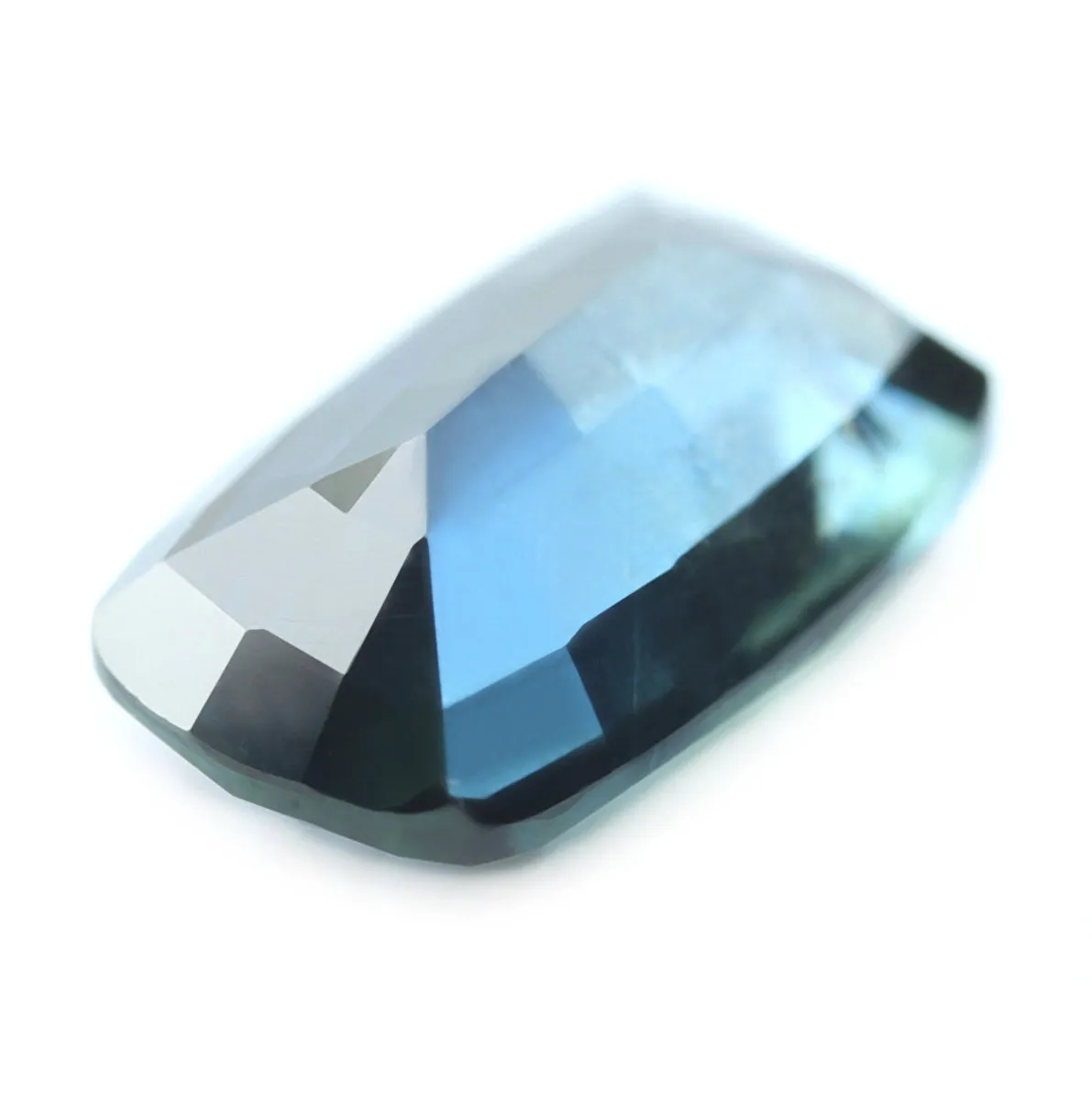 0.85ct Certified Natural Teal Sapphire