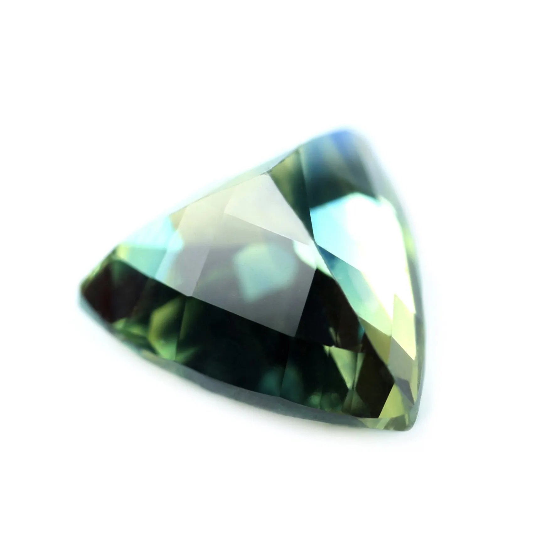 0.85ct Certified Natural Teal Sapphire