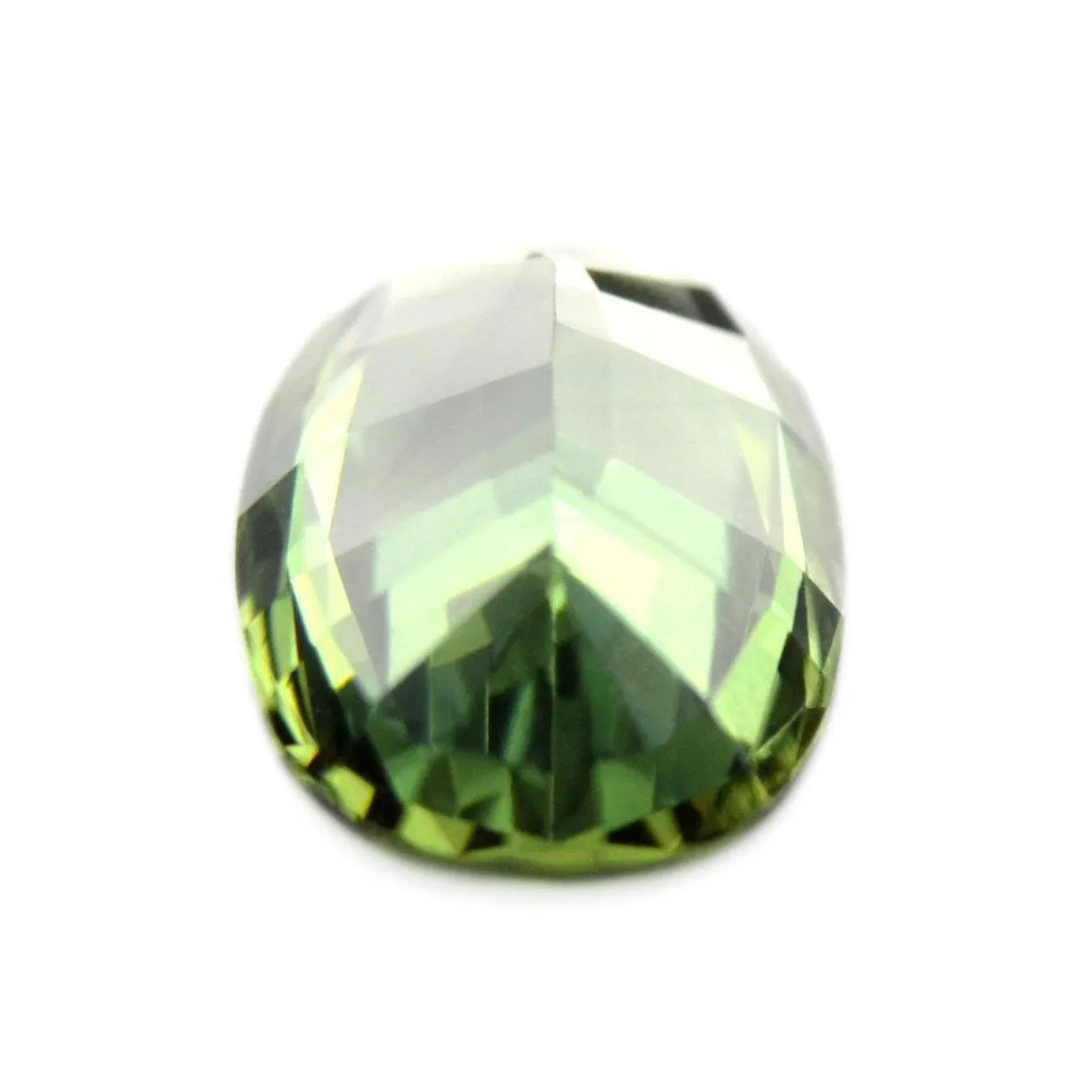 0.87 ct Certified Natural Green Sapphire